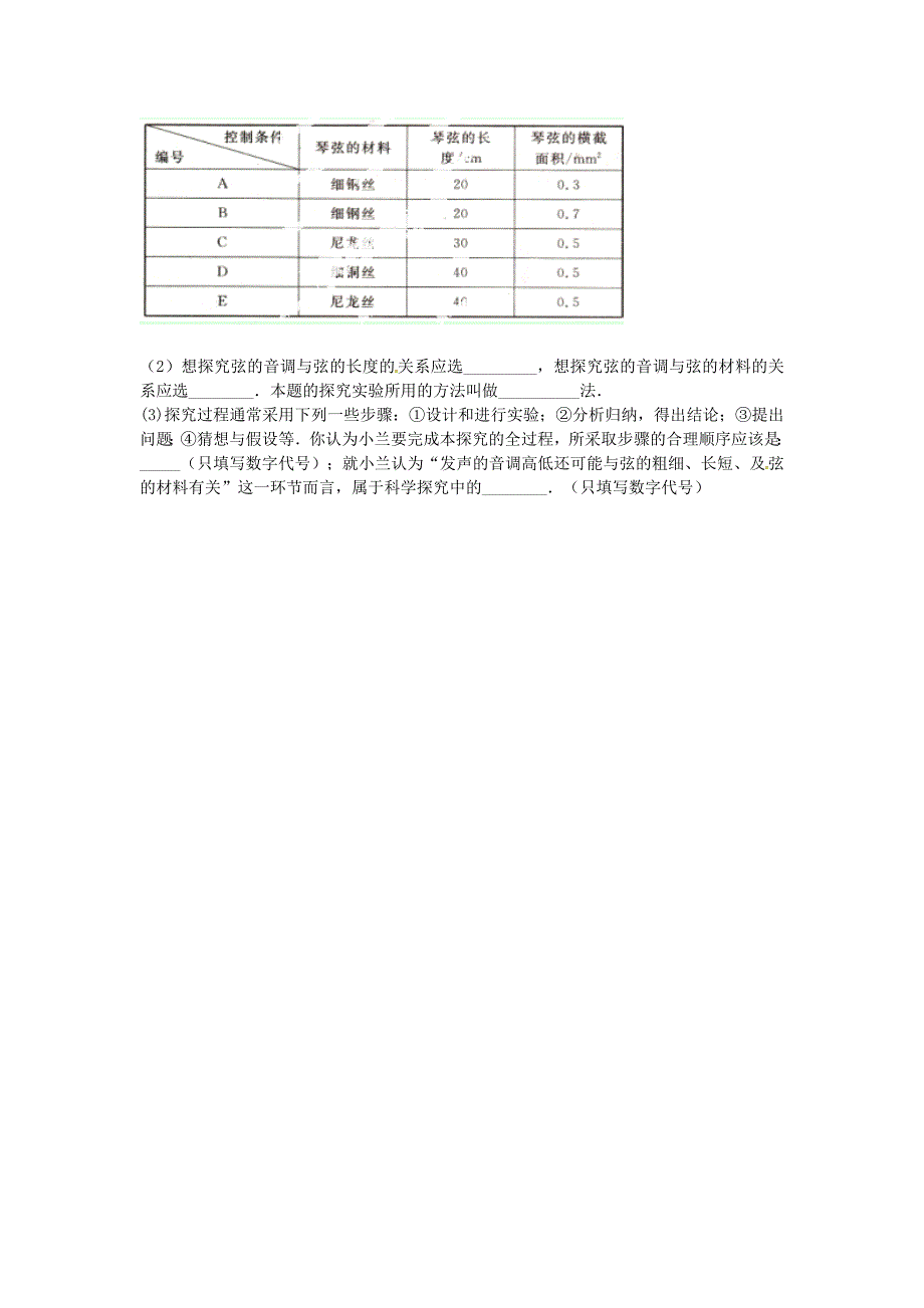 辽宁省大连市第二十九中学2015-2016学年八年级物理上学期晨测卷（7）（无答案） 新人教版_第2页