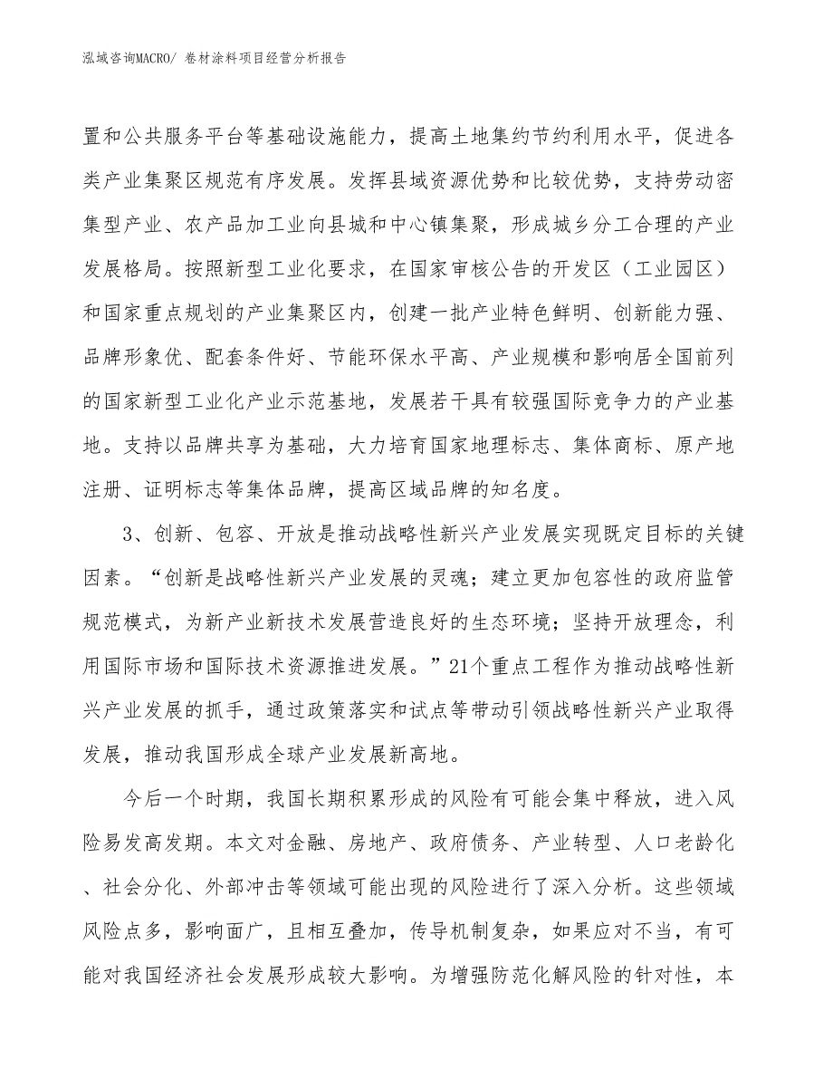 卷材涂料项目经营分析报告 (1)_第2页