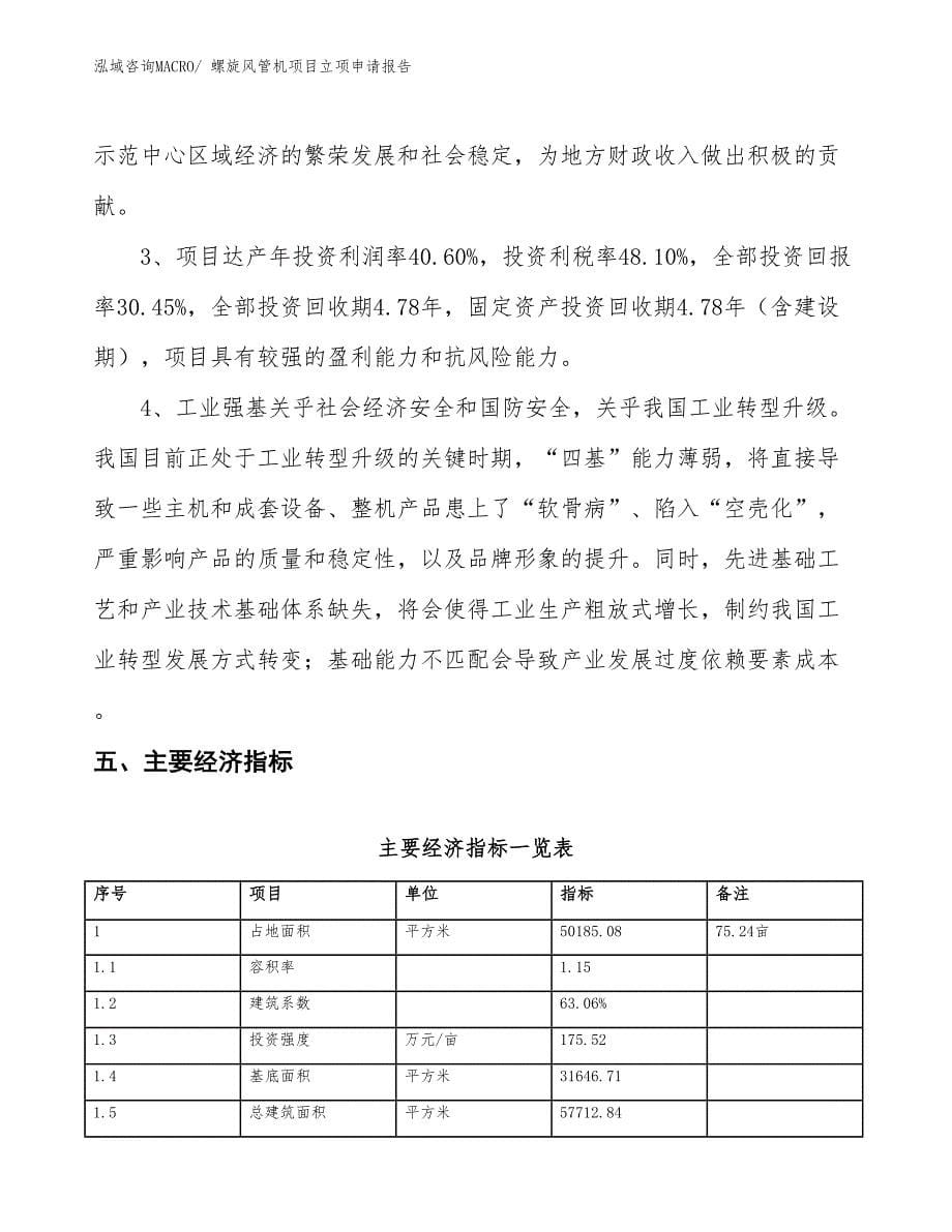 螺旋风管机项目立项申请报告 (1)_第5页