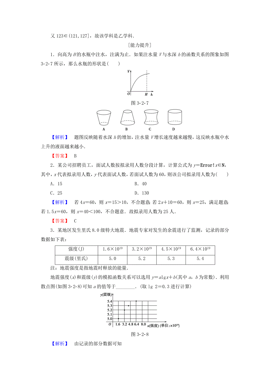 2018版高中数学第三章函数的应用3.2.2函数模型的应用实例学业分层测评新人教a版_第4页