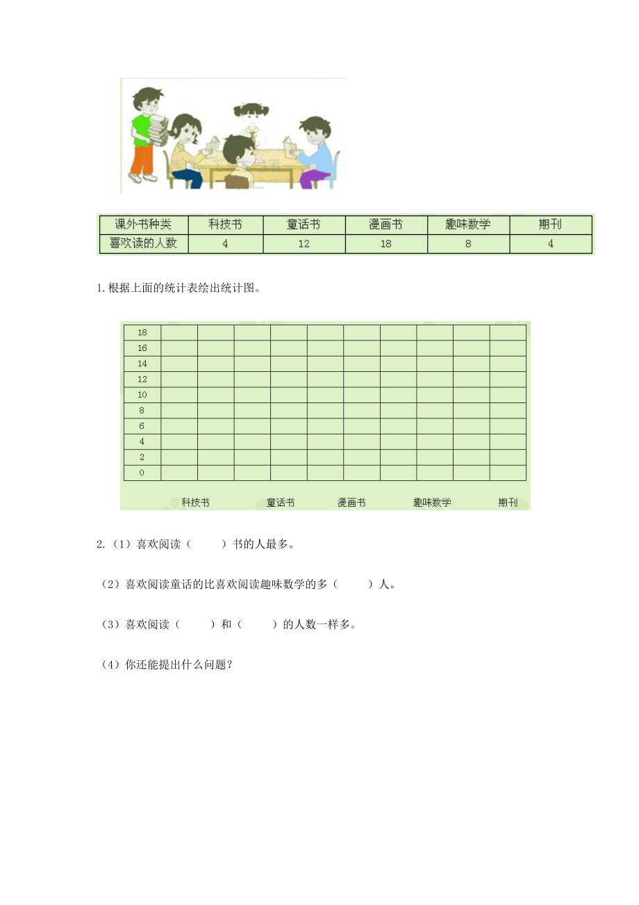 2017春三年级数学下册 6《简单的统计活动》试题1（新版）西师大版_第3页