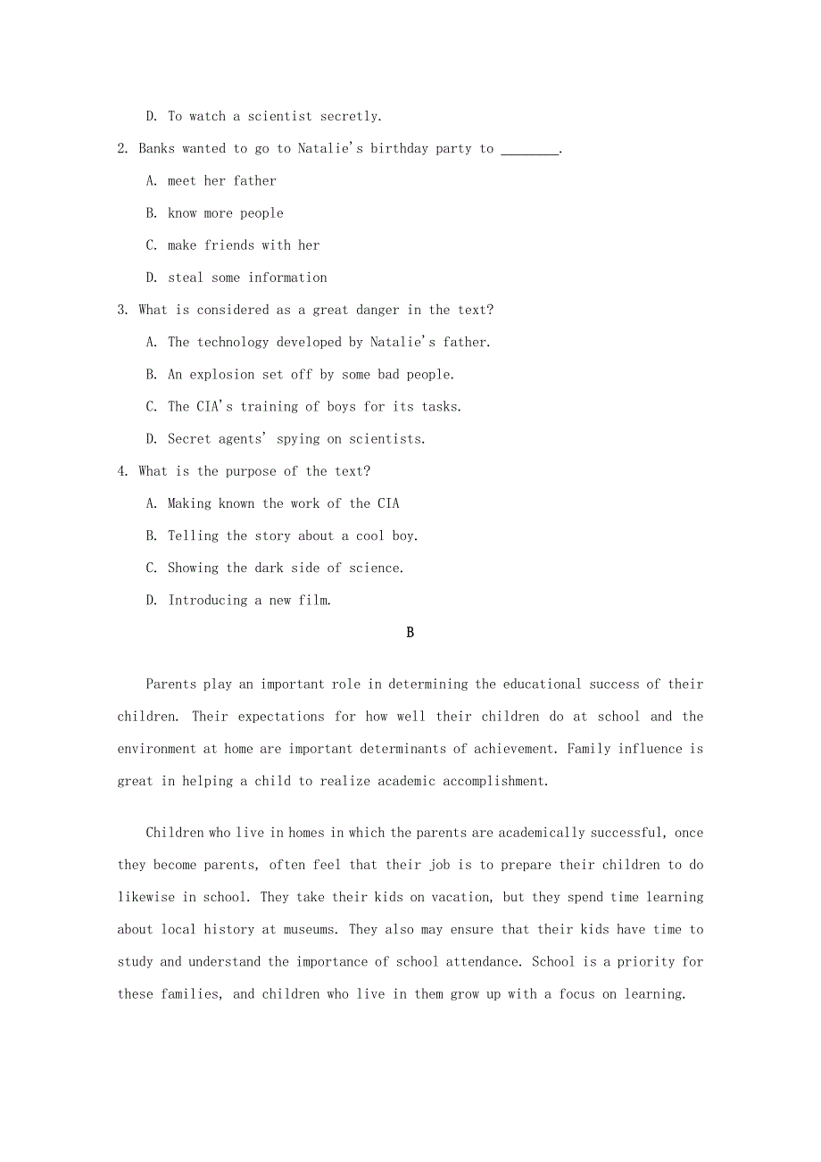 2017-2018学年高中英语每日一题第7周每周一测含解析新人教版_第2页