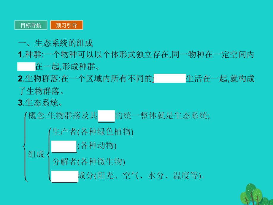 2018秋高中地理第三章生态环境保护3.1生态系统与生态平衡课件湘教版_第4页