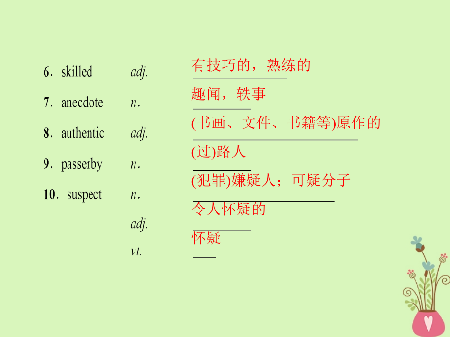 2019版高三英语一轮复习module2therenaissance课件外研版_第4页