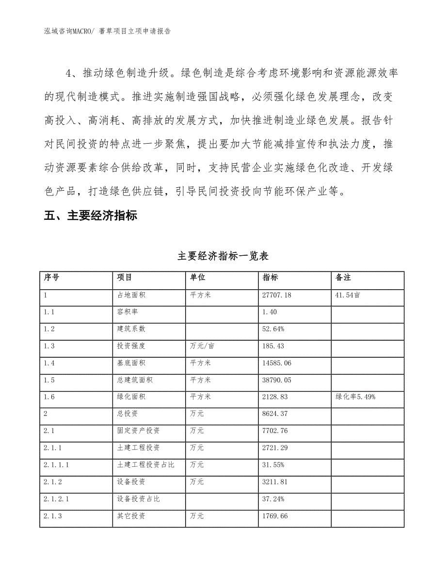 蓍草项目立项申请报告_第5页