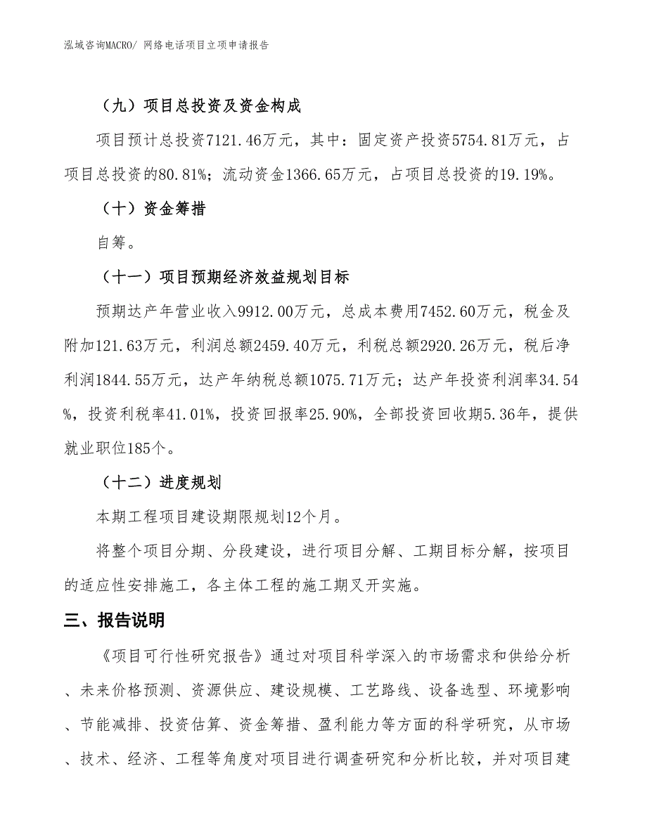 网络电话项目立项申请报告 (1)_第4页