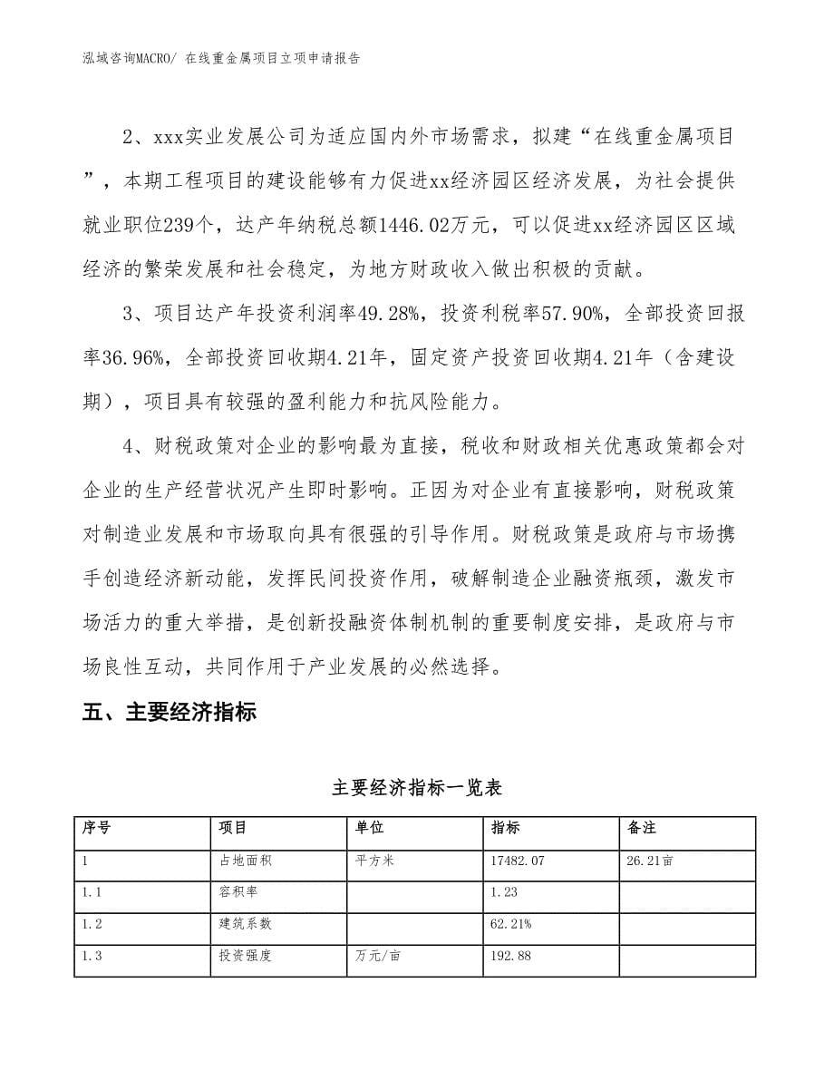 在线重金属项目立项申请报告 (1)_第5页