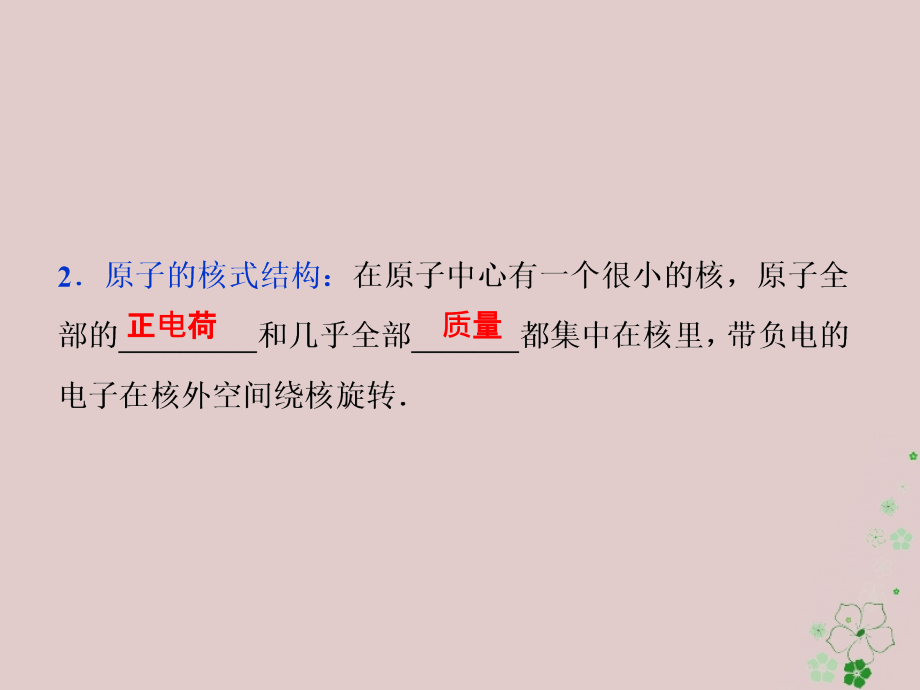 2019届高考物理总复习第十二章近代物理第二节原子与原子核课件201804234103_第3页