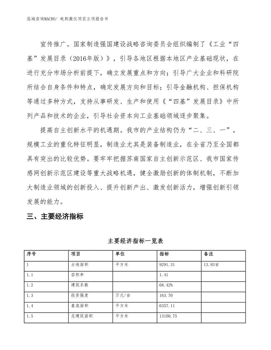 电刺激仪项目立项报告书_第5页