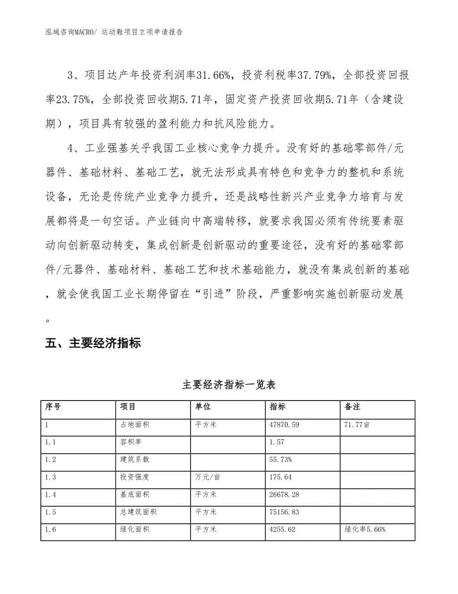 运动鞋项目立项申请报告 (1)_第5页