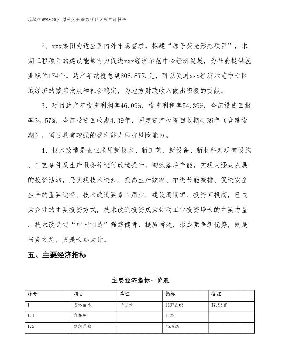 原子荧光形态项目立项申请报告_第5页