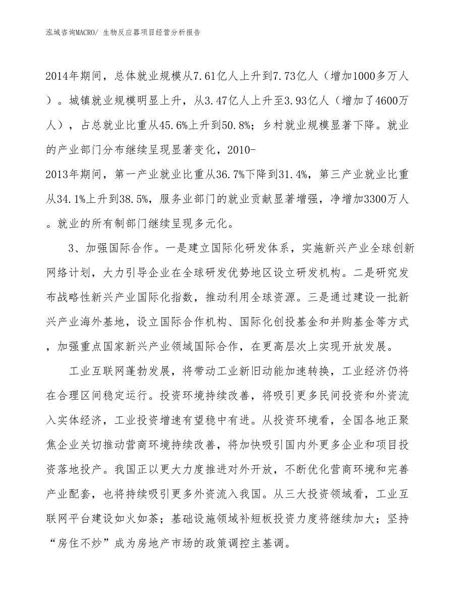 （案例）生物反应器项目经营分析报告_第2页