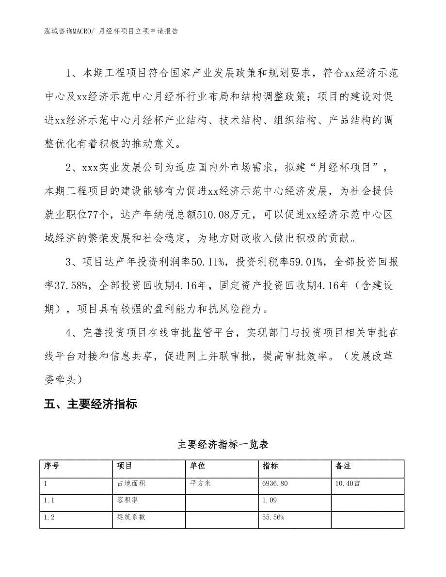 月经杯项目立项申请报告_第5页