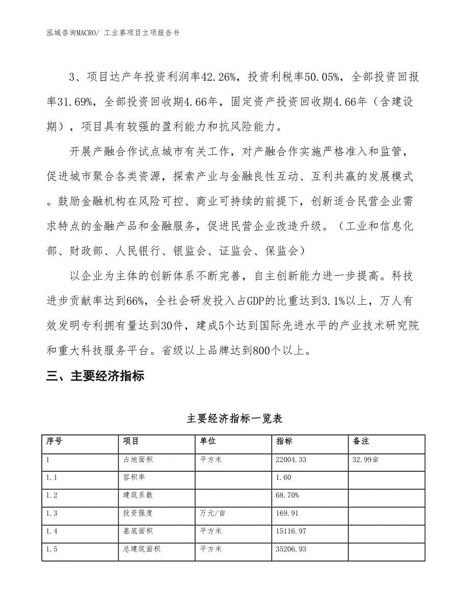 工业萘项目立项报告书_第5页