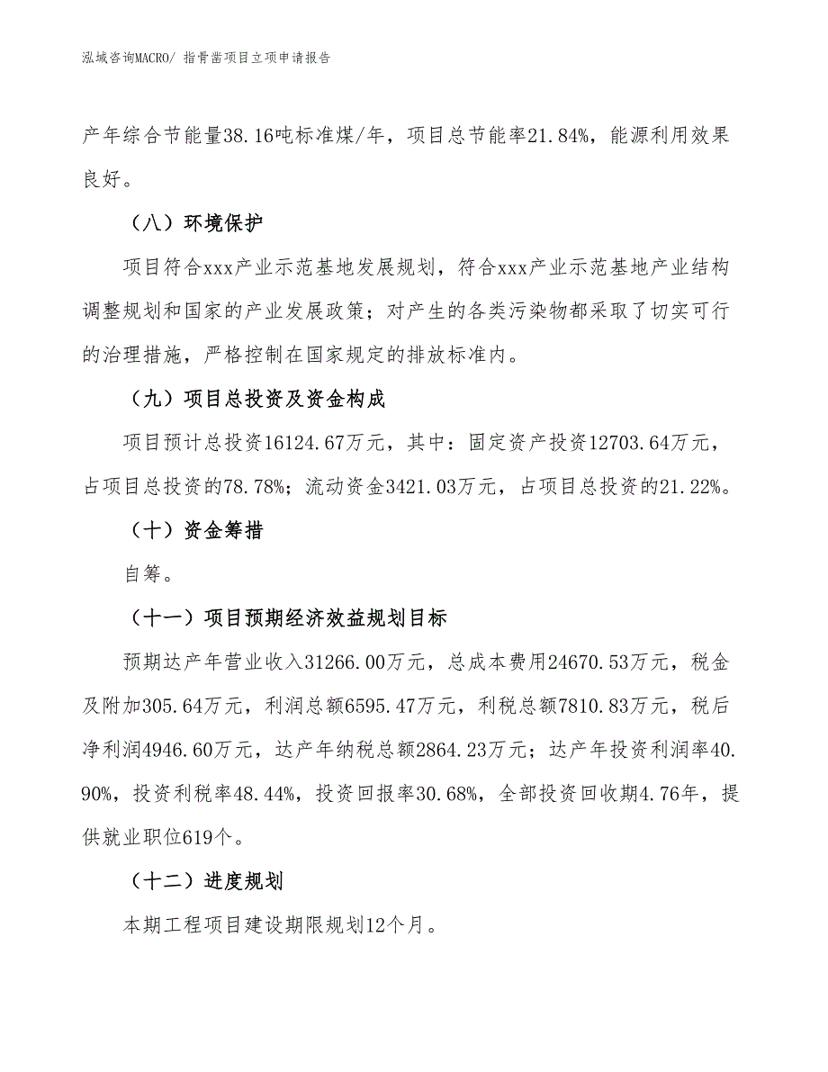 指骨凿项目立项申请报告_第3页