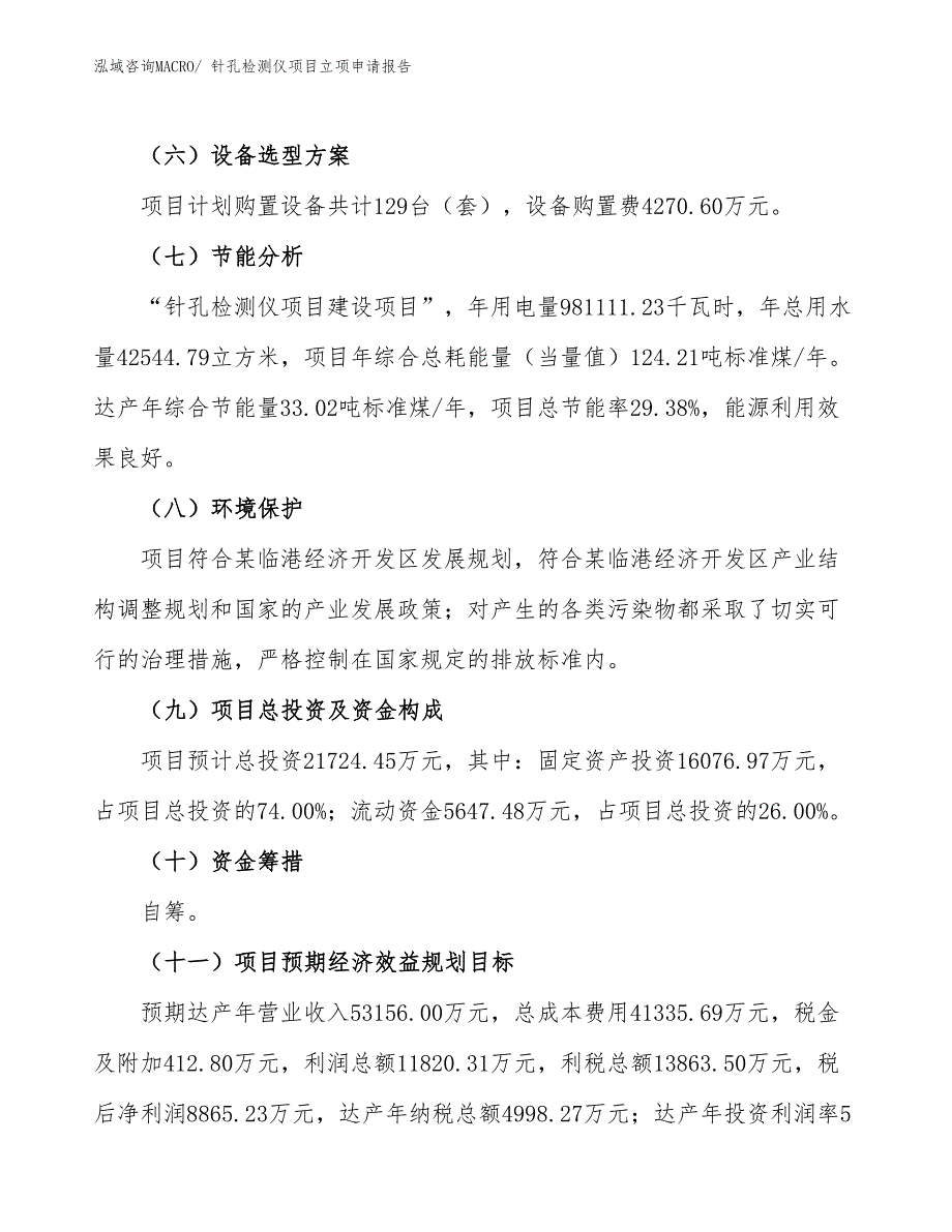 针孔检测仪项目立项申请报告_第3页