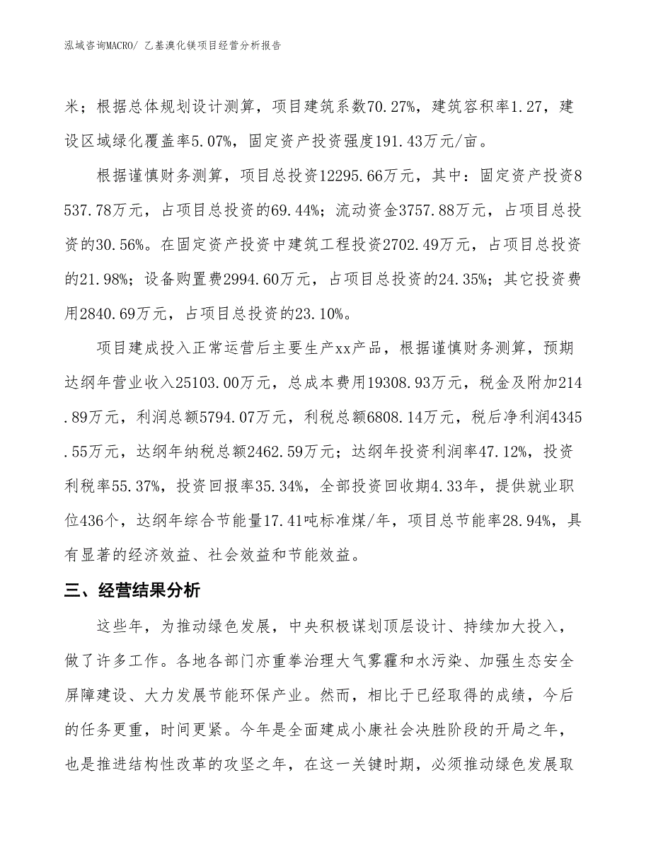 乙基溴化镁项目经营分析报告_第3页