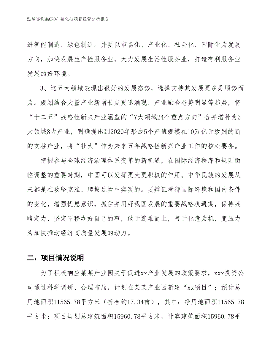 （案例）碳化硅项目经营分析报告_第2页