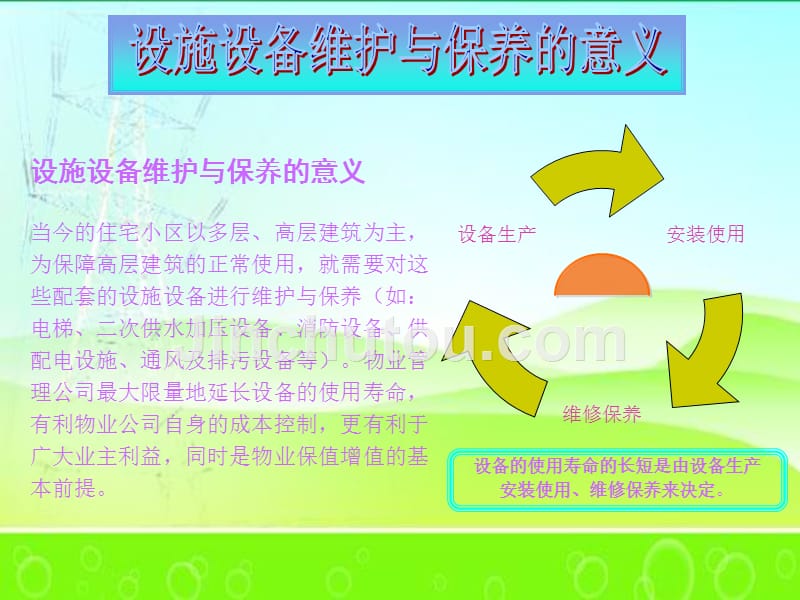 设施设备维护与保养幻灯片讲稿.ppt_第3页