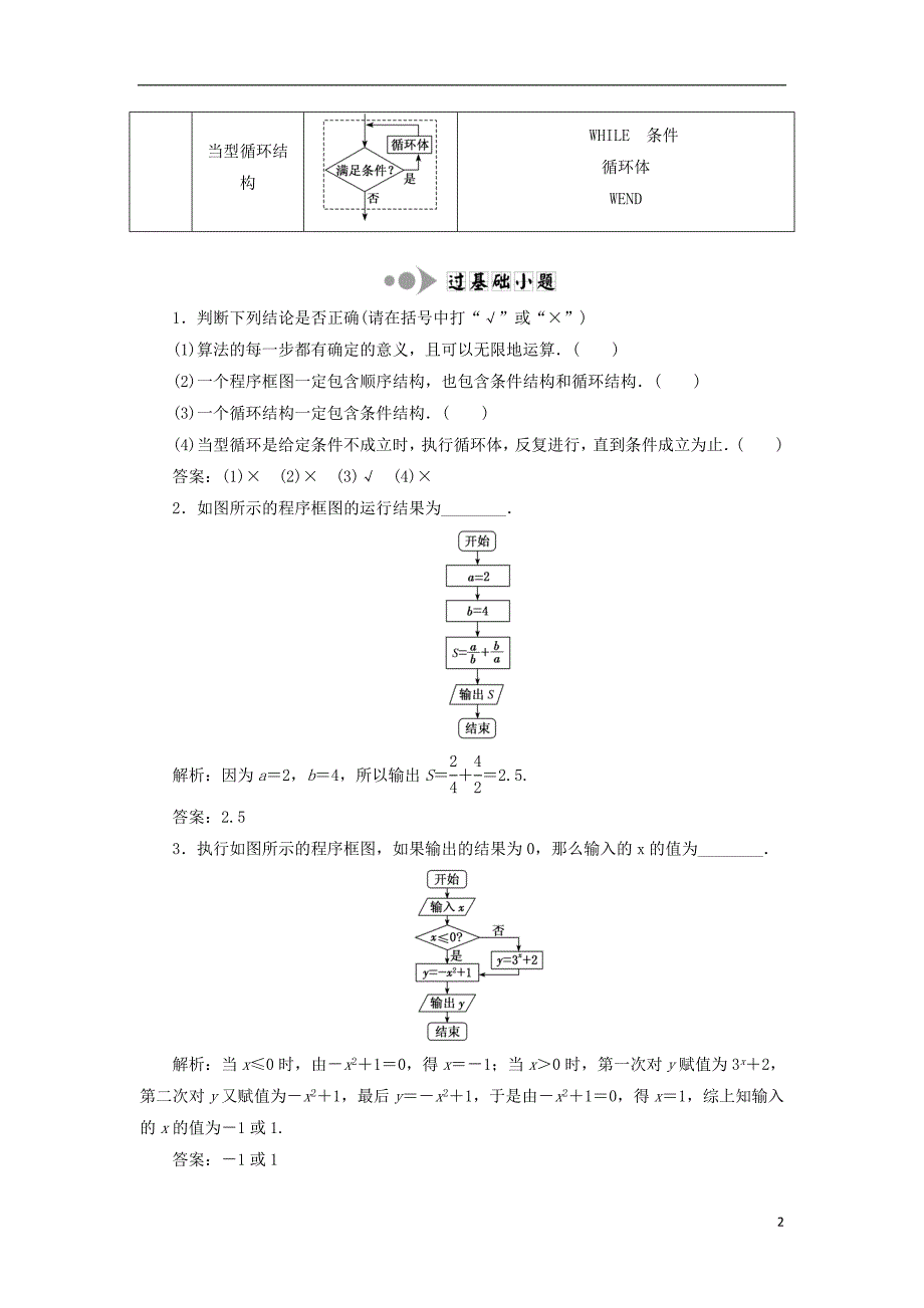 2019届高考数学一轮复习第十章算法初步统计统计案例学案理20180423137_第2页