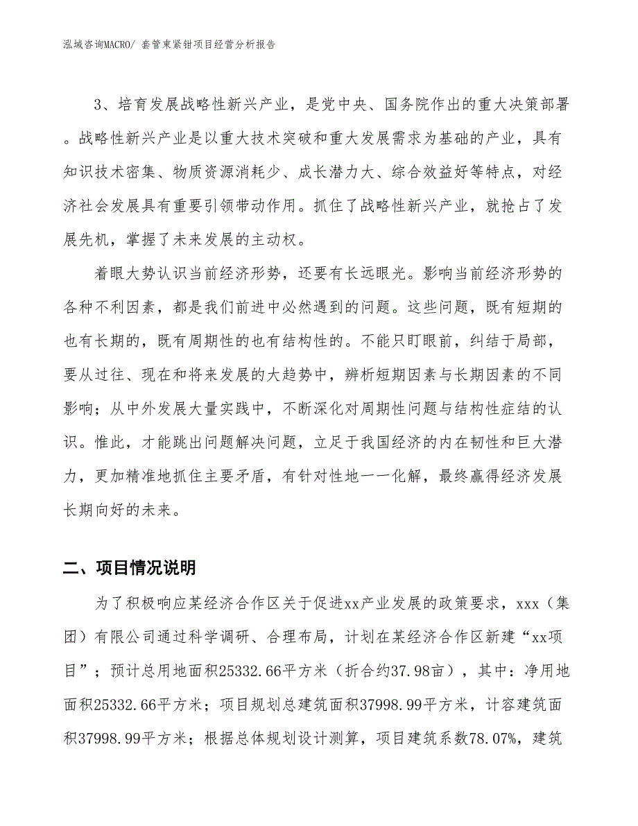 （案例）套管束紧钳项目经营分析报告_第3页