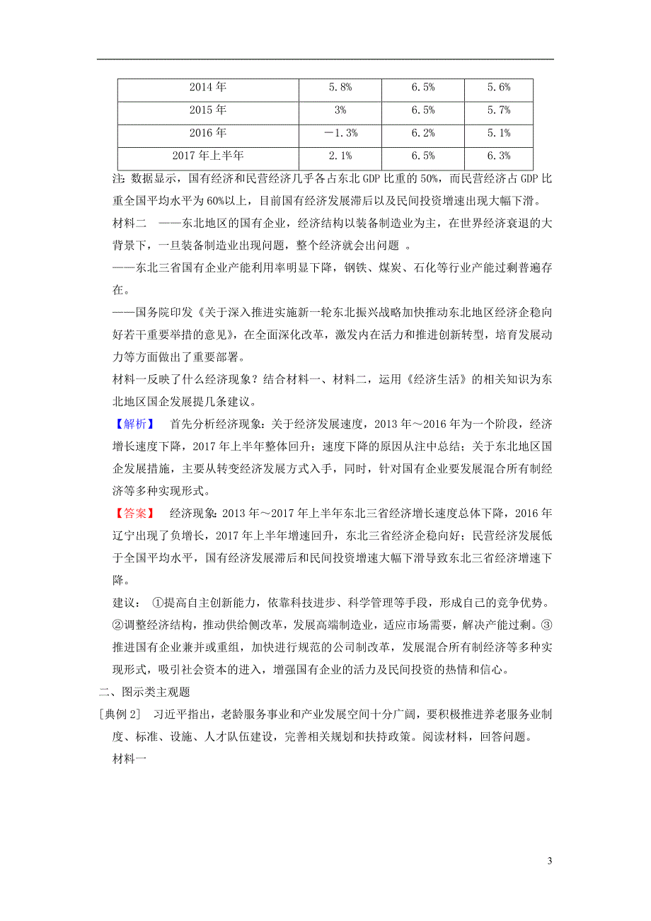 2019版高考政治一轮复习第4单元发展社会主义市抄济微专题4表格与图示类主观题专项突破新人教版必修120180420159_第3页