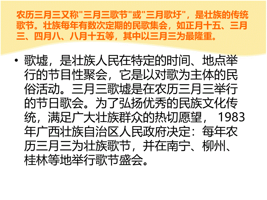 最新 广西壮乡三月三班会课PPT.ppt_第3页