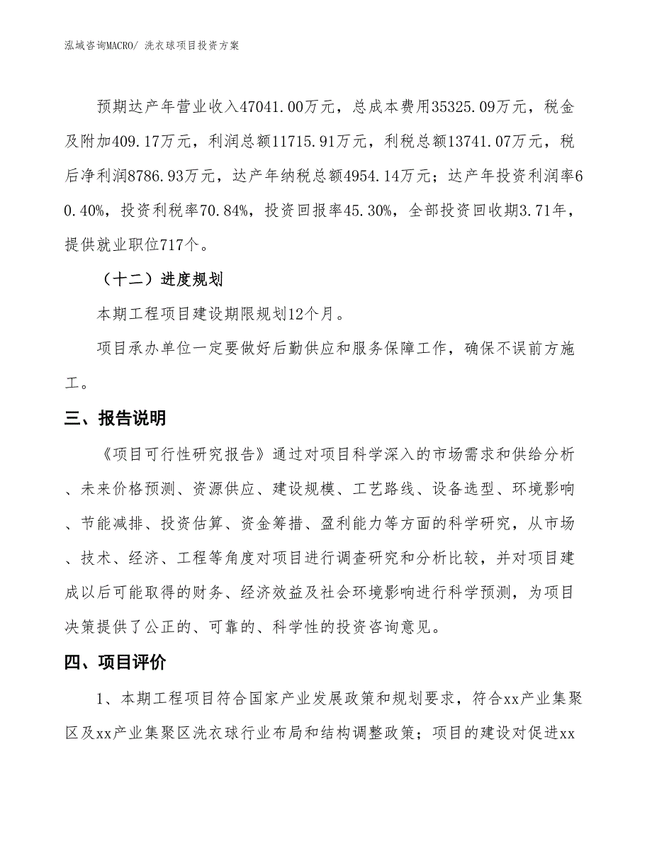 洗衣球项目投资方案_第4页