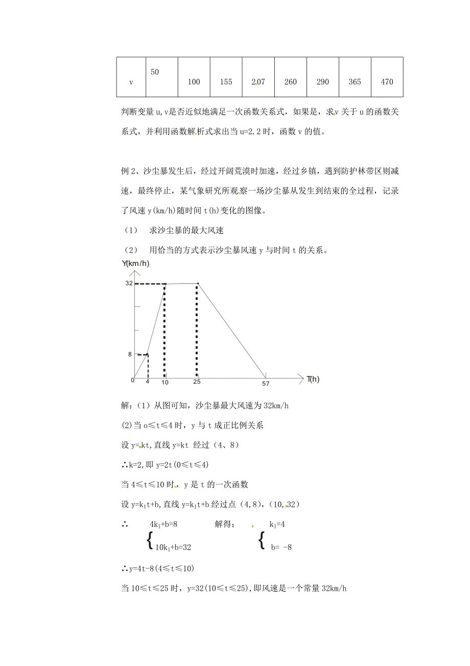 7.5 一次函数的简单应用 教案9（数学浙教版八年级上册）_第3页