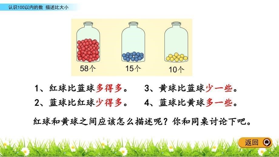 一年级下册数学课件-1.6 描述比大小 北京版（2014秋）(共11张_第5页