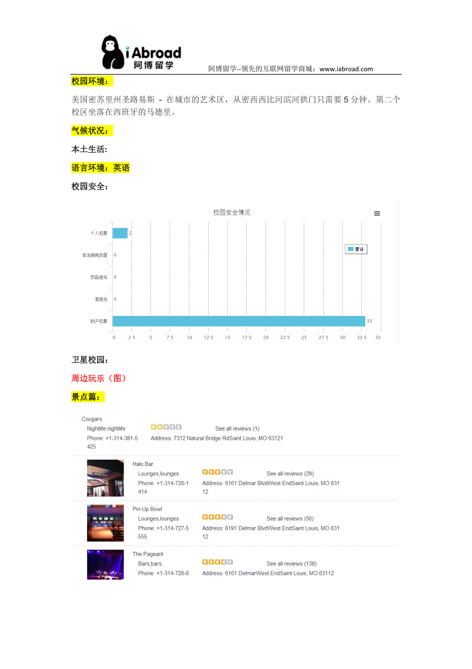 阿博留学全面介绍圣阿路易斯大学_第3页