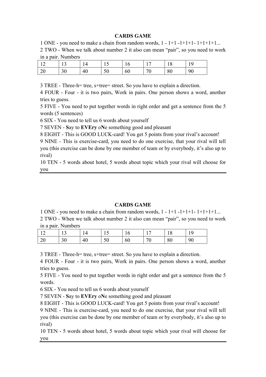 英语数字方位培训 english training_第1页