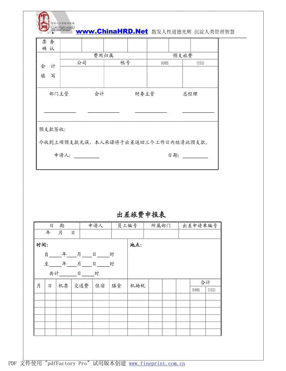 知名企业的HR管理文件14个_第5页