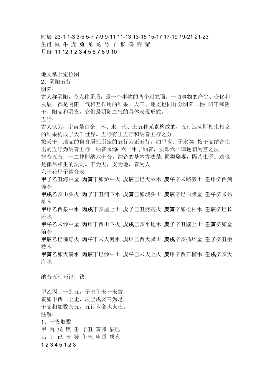 天干、地支、十二神、六十花甲与月时遁_第2页