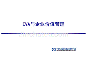 中电投南方分公司EVA与企业价值管理培训