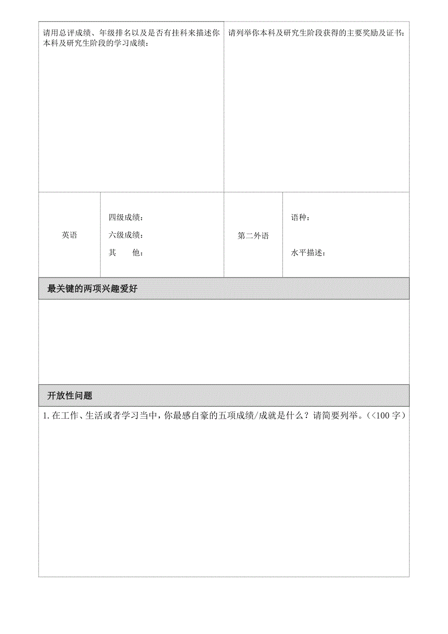 longfor简历模板_第3页