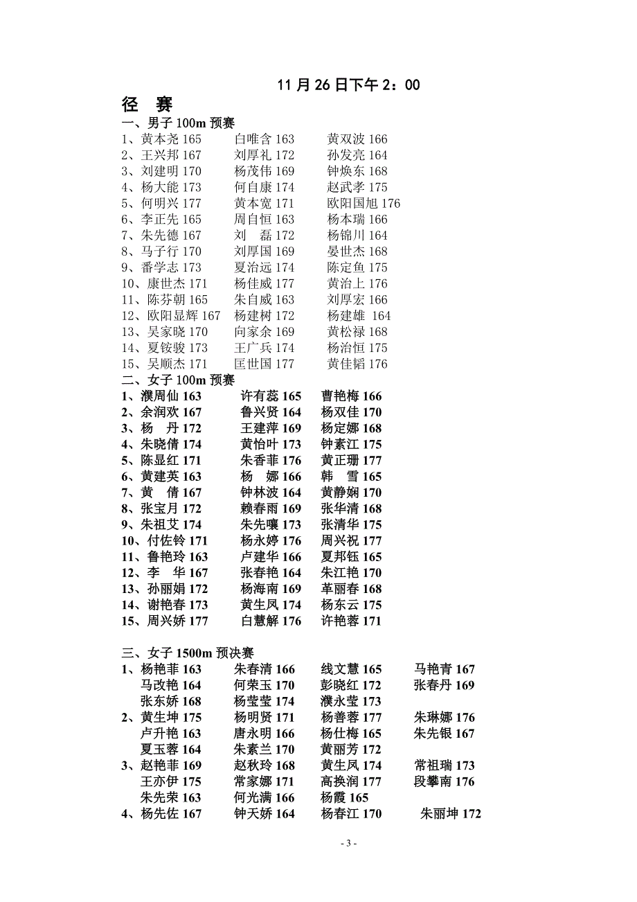 腾冲县团田中学2012年冬季田径运动会_第4页