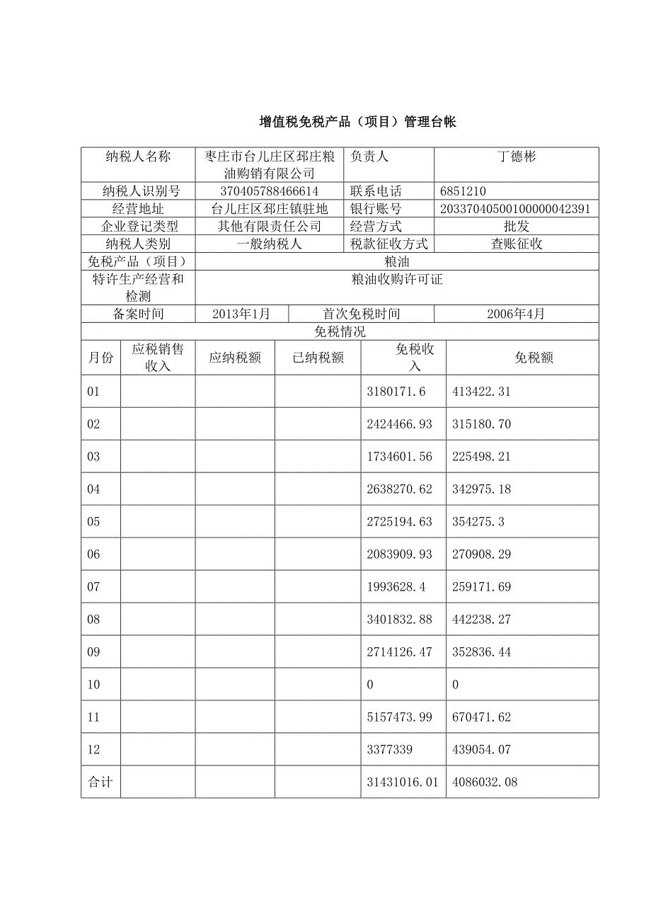 企业免税备案表（2013.1.11）（空白）_第4页