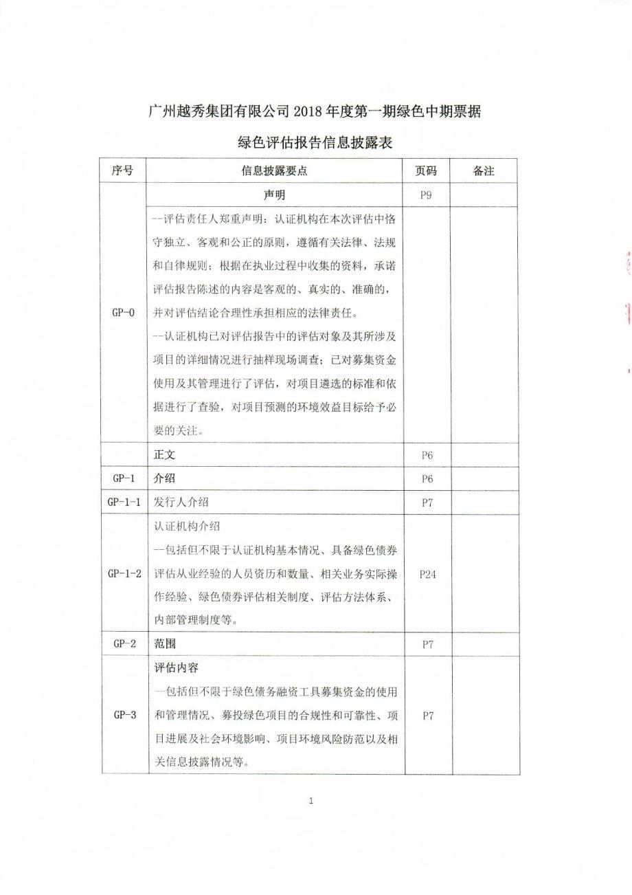 广州越秀集团有限公司2018年度第一期绿色中期票据第三方评估意见_第2页