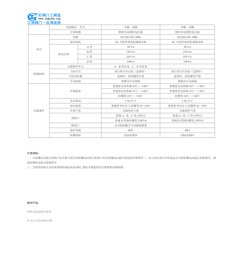 防爆电动执行机构_第3页