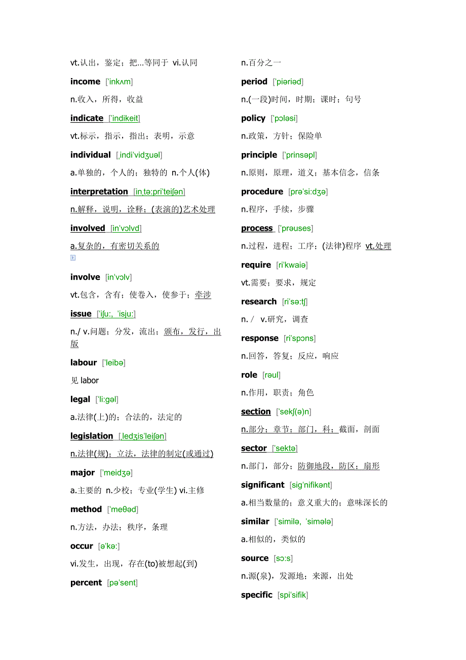 雅思571单词翻译3_第2页