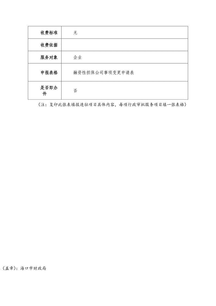 融资担保公司申报流程及相关材料_第5页