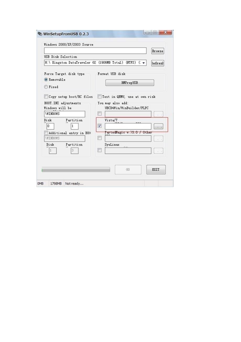 教你用winsetupfromusb制作u盘安装winxp_第5页