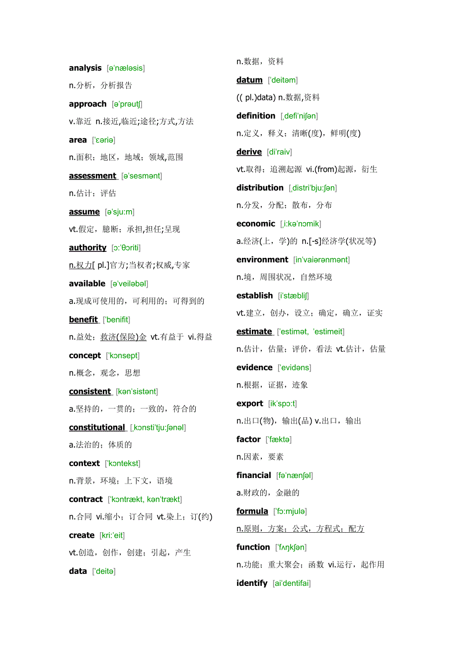 雅思571单词翻译2_第1页