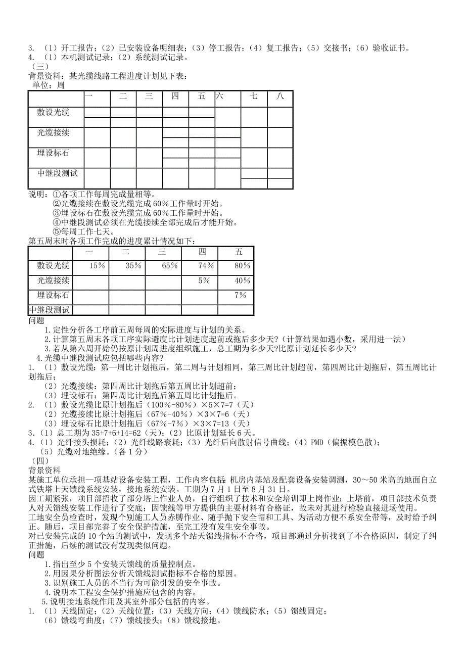 通信与广电知识要求_第5页