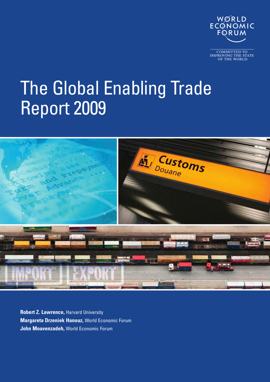 the global enabling trade report 2009 全球贸易报告_第1页