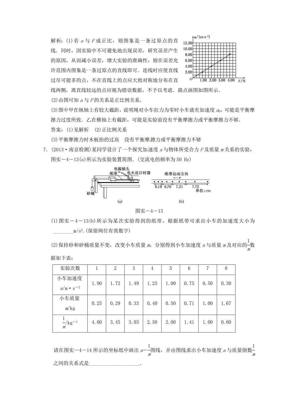 安徽省2014届高考物理一轮 小题精练49 新人教版_第5页