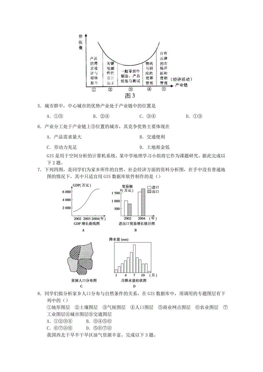 2013届高考地理备考专题复习练习84 新人教版必修3_第2页