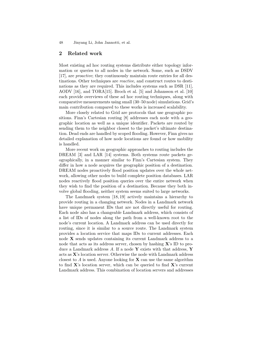 网络通信专业资料：a scalable location service for geographic ad hoc routing_第4页