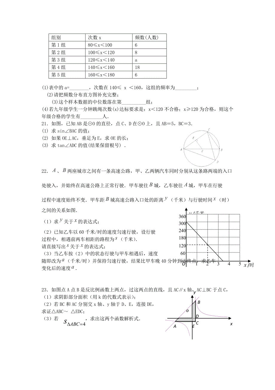 2012年中考数学模拟调研复习题6_第3页